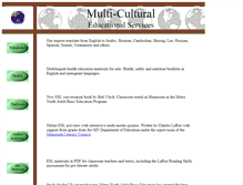 Tablet Screenshot of mcedservices.com